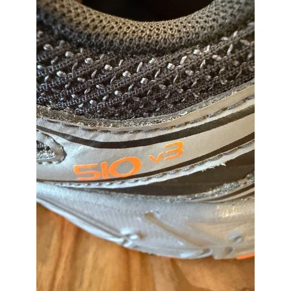 New Balance 510 v3 All Terrain Trail Running Shoes Men 10.5 Grey Orange MT510LL3 - Picture 9 of 9